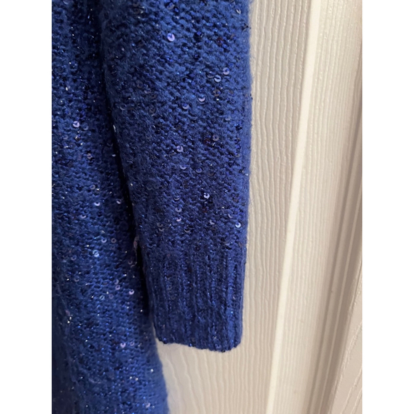 ANNE KLEIN~ WOMEN’S BLUE BLOUSE~M - Picture 5 of 7